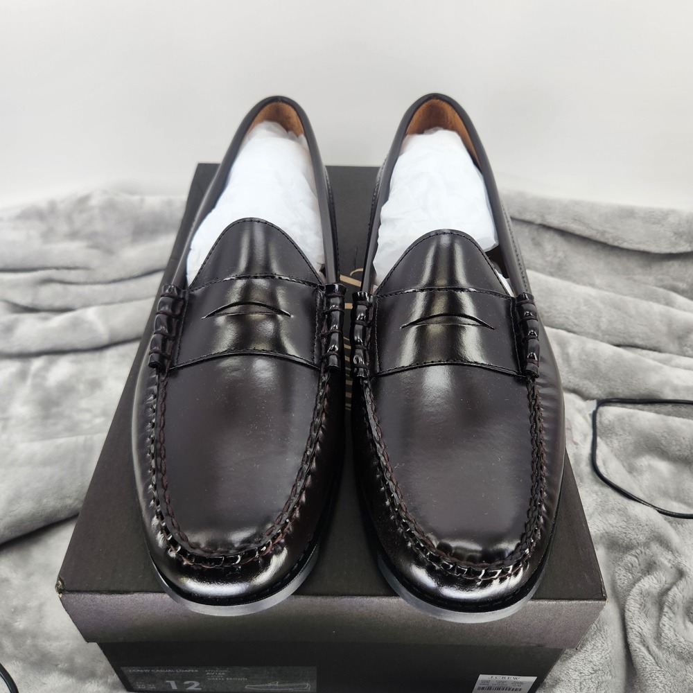 J.CREW Size 12 Dress Brown Casual Loafer New With Box